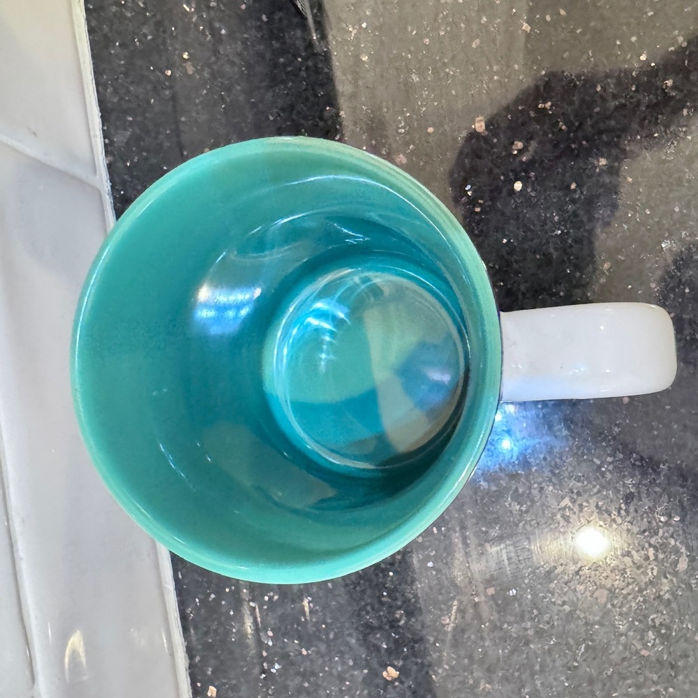Disney Parks Walt Disney World Grandpa Character Collage Coffee Mug Teal Inside - Picture 5 of 11